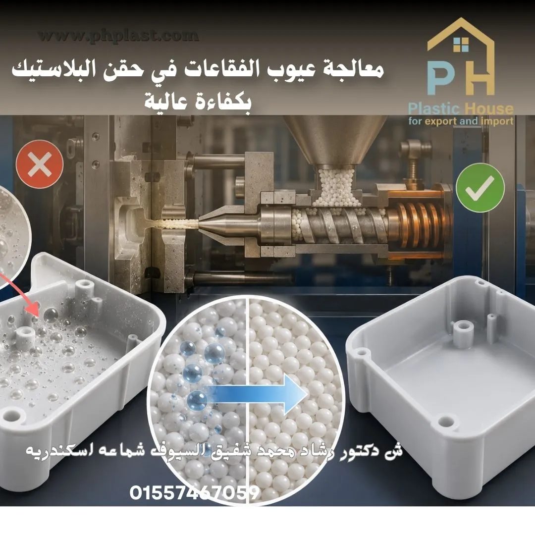 معالجة عيوب الفقاعات في حقن البلاستيك بكفاءة عالية