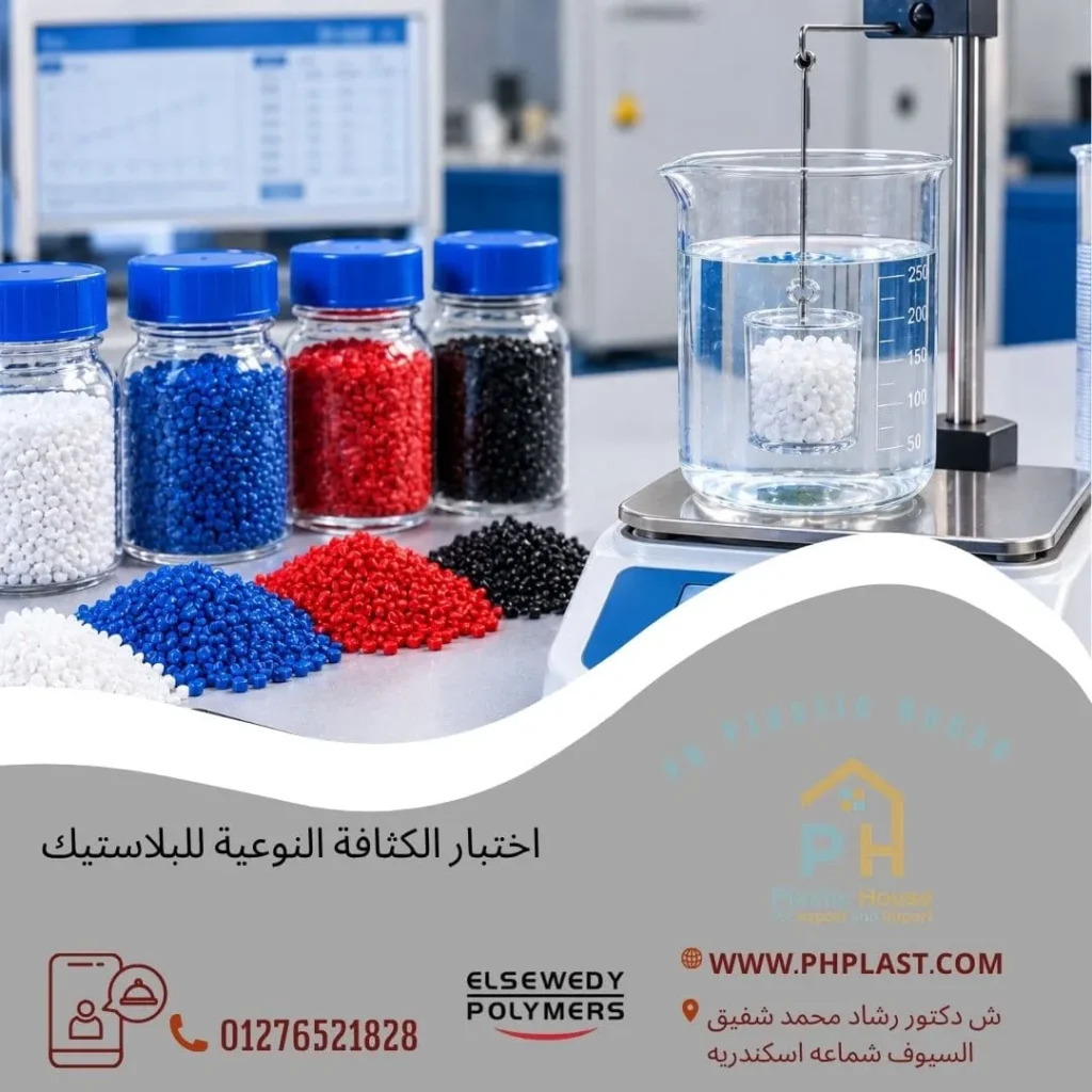 اختبار الكثافة النوعية للبلاستيك